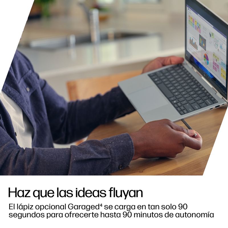 HP EB8FlipG1i13 U7 255U 13 32GB/1T PC ES - Imagen 8 de 9
