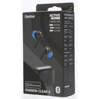 Miniatura 5 de Hama Passion Clear II Auriculares True Wireless Stereo  TWS  Dentro de o  do M  sica Bluetooth Negro