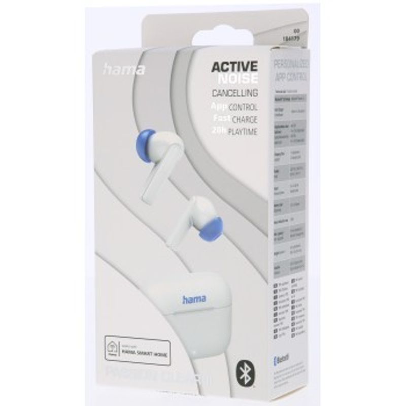 Hama Passion Clear II Auriculares True Wireless Stereo TWS Dentro de o do M sica Bluetooth Negro - Imagen 5 de 6