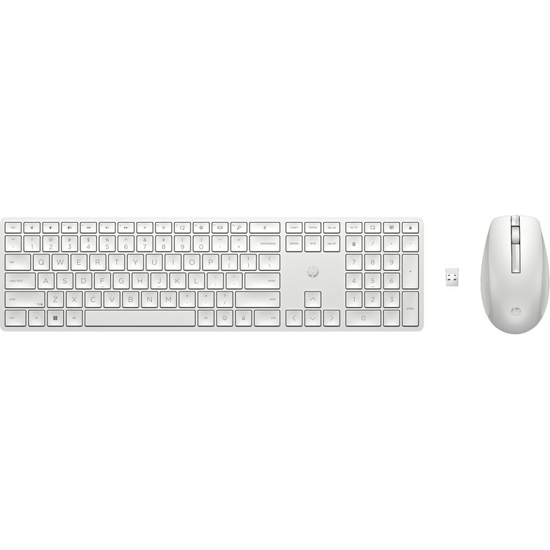 HP 650 WIRELESS KB/MSE COMBO WHT - Imagen 2 de 12