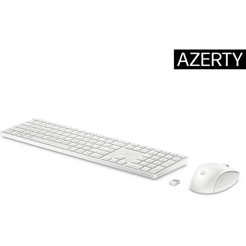 HP 650 WIRELESS KB/MSE COMBO WHT - Imagen 3 de 12