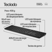 Miniatura 11 de HP 650 WIRELESS KB/MSE COMBO WHT