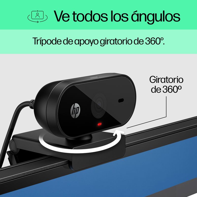 WEBCAM HP 320 FHD USB - Imagen 11 de 15