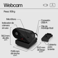 Miniatura 14 de WEBCAM HP 320 FHD USB