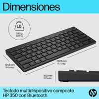 Miniatura 17 de HP 350 BLK COMPACT MULTI-DEVICE KBD