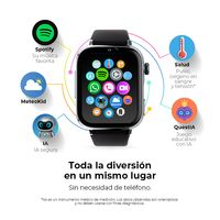 Miniatura 11 de SaveFamily SaveWatch Plus 2 Reloj Inteligente para ni  os 4G Esfera Negra correa Tela ZigZag
