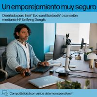 Miniatura 2 de COMBO HP 685 TECLADO + RATON MODO DUAL COMFORT INALAMBRICOS