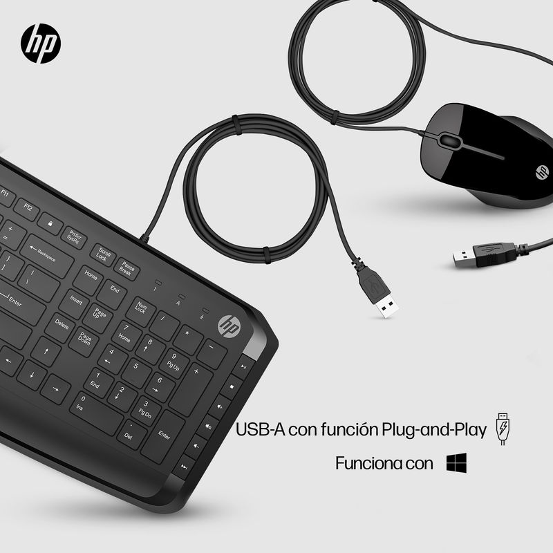 HP PAV KEYBOARD MOUSE 200SP - Imagen 4 de 9