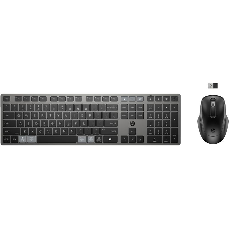 COMBO HP 725 TECLADO + RATON RECARGABLES MULTIDISPOSITIVO INALAMBRICOS - Imagen 2 de 2