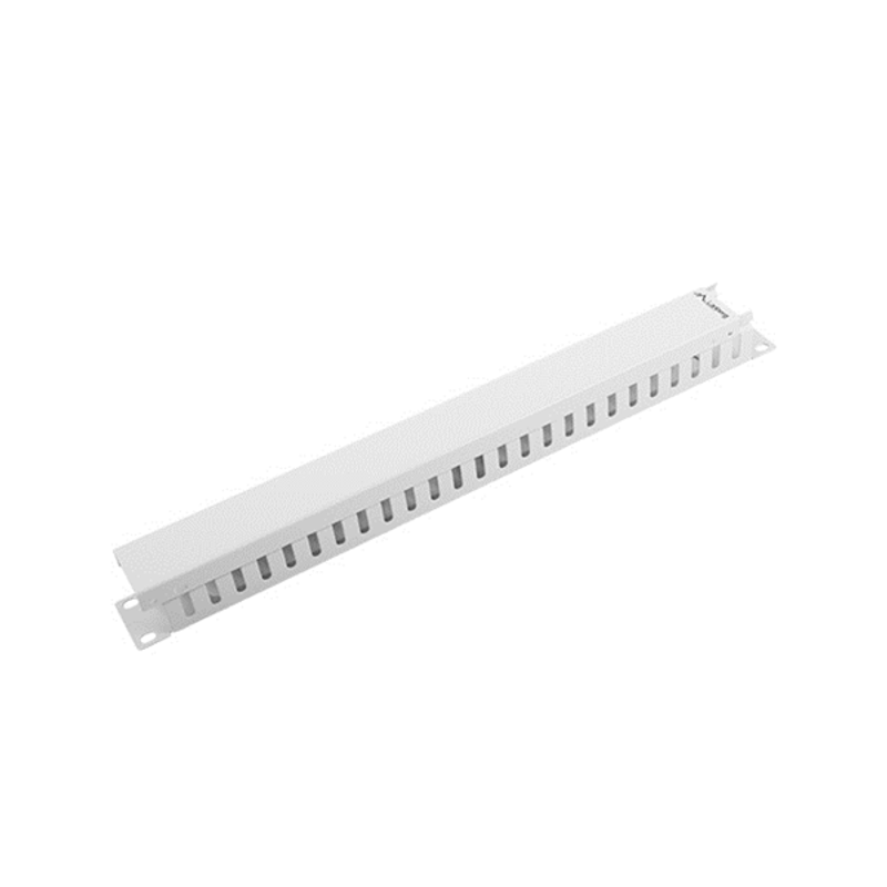 ORGANIZADOR DE CABLES LANBERG METALICO 1U TIPO A RACK 19 GRIS - Imagen 1 de 2