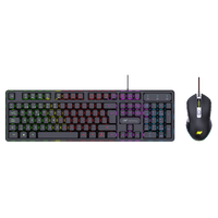 Miniatura 2 de TECLADO + RATON NETWAY GAMING RGB  XK301