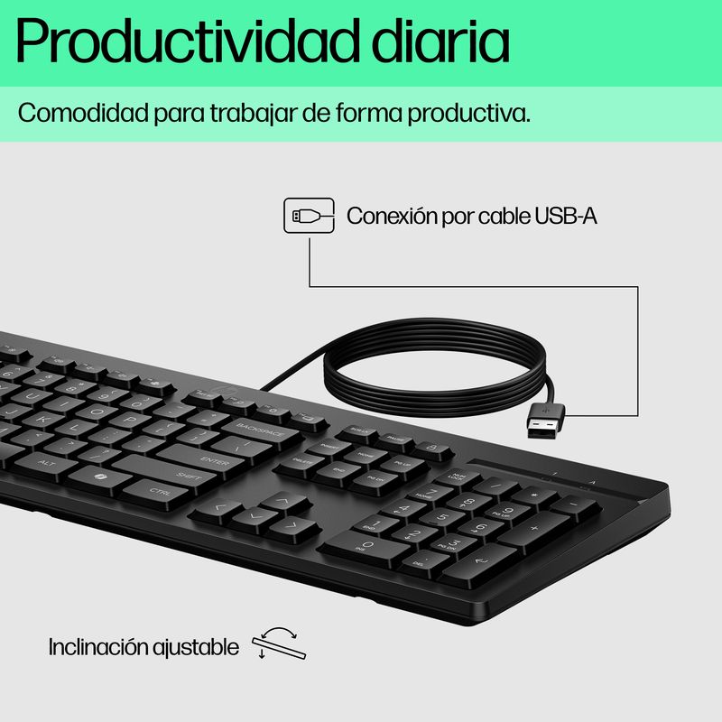 TECLADO HP 125 - Imagen 4 de 9