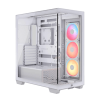 Miniatura 1 de CORSAIR  Midi Tower 3500X LXR LINK TG  Blanco