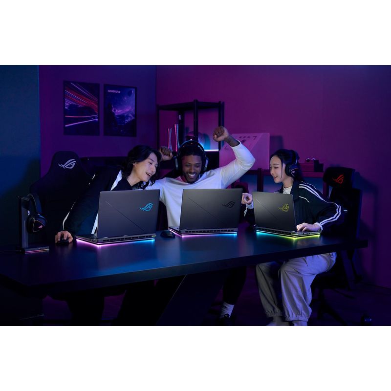 PORTATIL ASUS ROG STRIX G16 G615JPR-S5003. 16" (2560 X 1600, WQXGA) IPS. 240HZ. I7 14650HX. GEFORCE RTX 5070. 8GB GDDR7. DDR5 32GB. 1TB SSD. SIN S.O. - Imagen 19 de 19