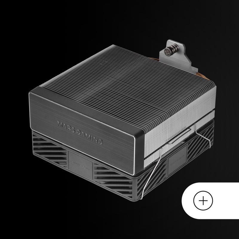 MARS GAMING Ventilador MCPU-X4 120MM 220W Negro - Imagen 10 de 13