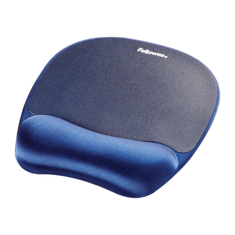 ALFOMBRILLA FELLOWES REPOSAMUÑECAS ESPUMA MEMORY FOAM ZAFIRO 9172801 - Imagen 2 de 3