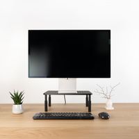 Miniatura 4 de Tooq TQMR081 Soporte elevador monitores Negro