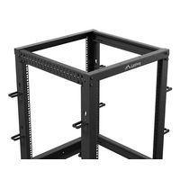 Miniatura 2 de ARMARIO LANBERG ABIERTO RACK 19" 15U 600X600 AJUSTABLE HASTA 1100 NEGRO