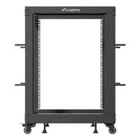 Miniatura 6 de ARMARIO LANBERG ABIERTO RACK 19" 15U 600X600 AJUSTABLE HASTA 1100 NEGRO