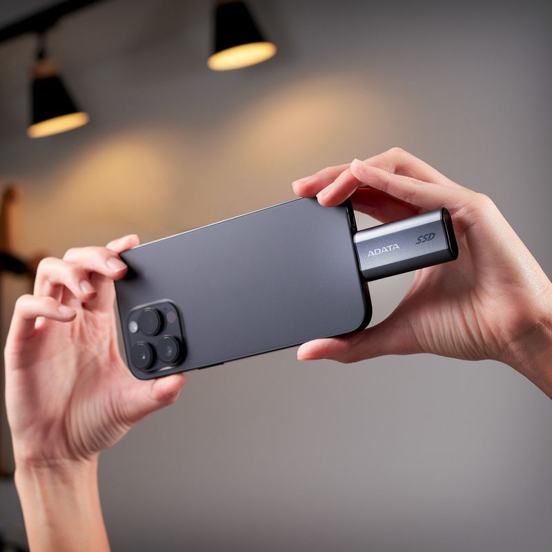 ADATA SC750 SSD Externo 500GB USB 3.2 Gen2 Grey - Imagen 10 de 12