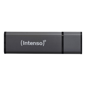 Intenso 3521495 Lápiz USB 2.0 Alu 128GB Antracita