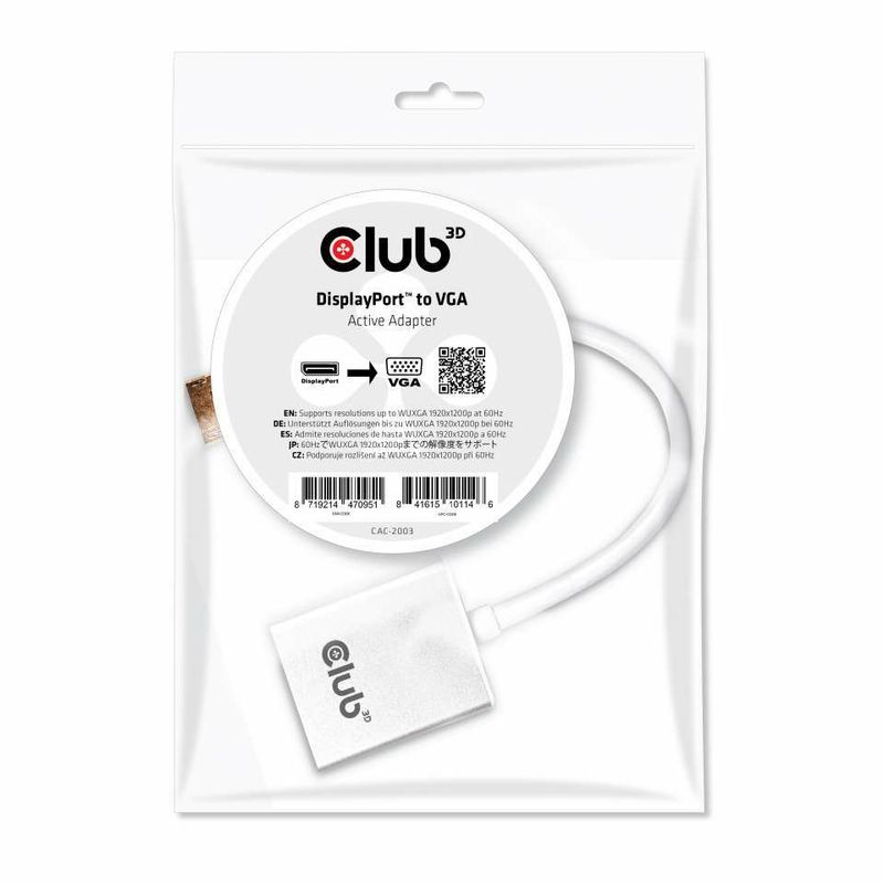 CLUB3D Adaptadores CAC-2003 - Imagen 1 de 2