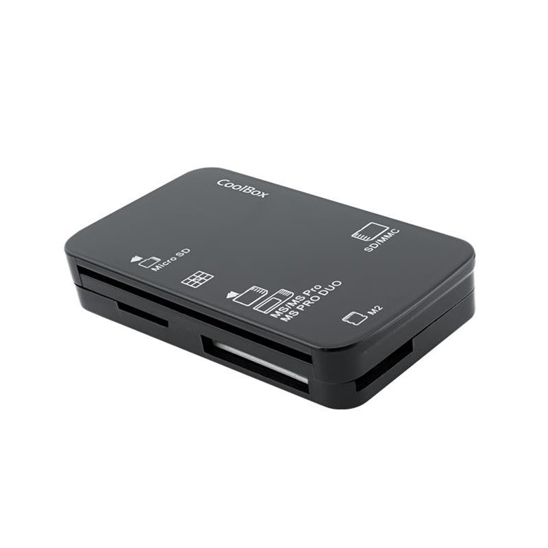 CARD READER EXTERNO COOLBOX CRE4AC USB 3.0 SD/SDHC/SDXC MICROSD/TFLASH MS DNIe 4.0 ADAPTADOR USB-C - Imagen 4 de 6