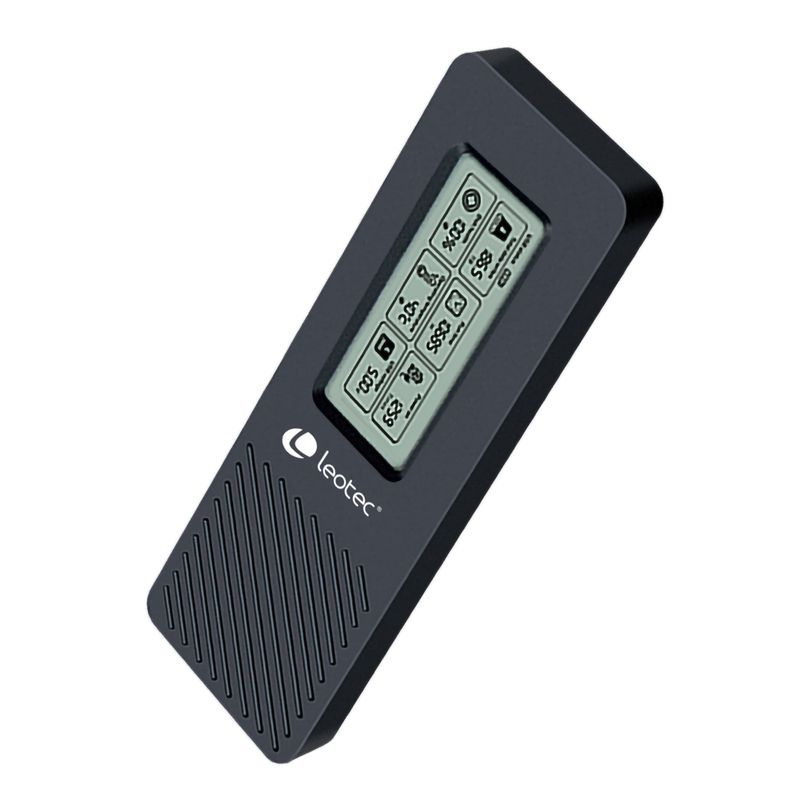 LEOTEC CAJA EXTERNA PARA DISCOS M.2 NVME CON PANEL LCD - Imagen 5 de 6