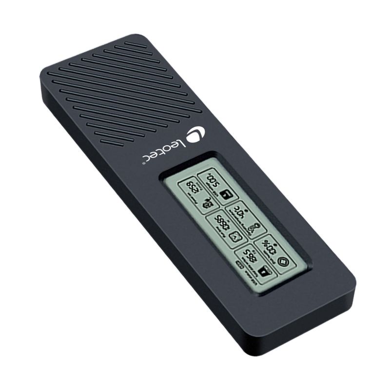 LEOTEC CAJA EXTERNA PARA DISCOS M.2 NVME CON PANEL LCD - Imagen 6 de 6