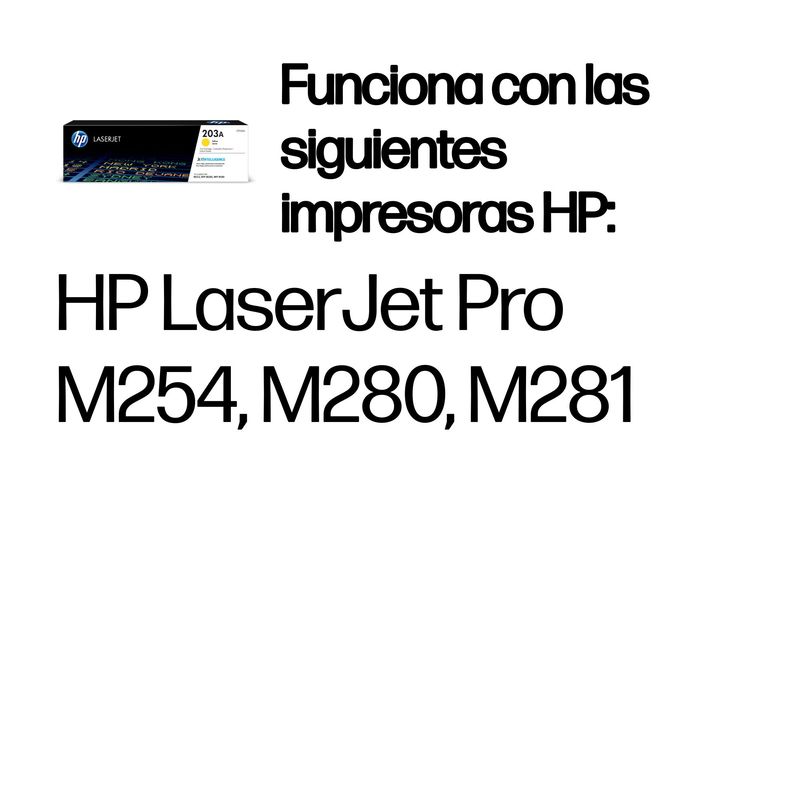 TONER HP AMARILLO 203A - Imagen 3 de 4