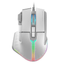 MOUSE MARS GAMING MM-XT WHITE 9B 12800DPI RGB CABLE FEATHER PARACORD