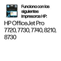 Miniatura 3 de HP 953 Cartucho Amarillo  F6U14AE Officejet 8710