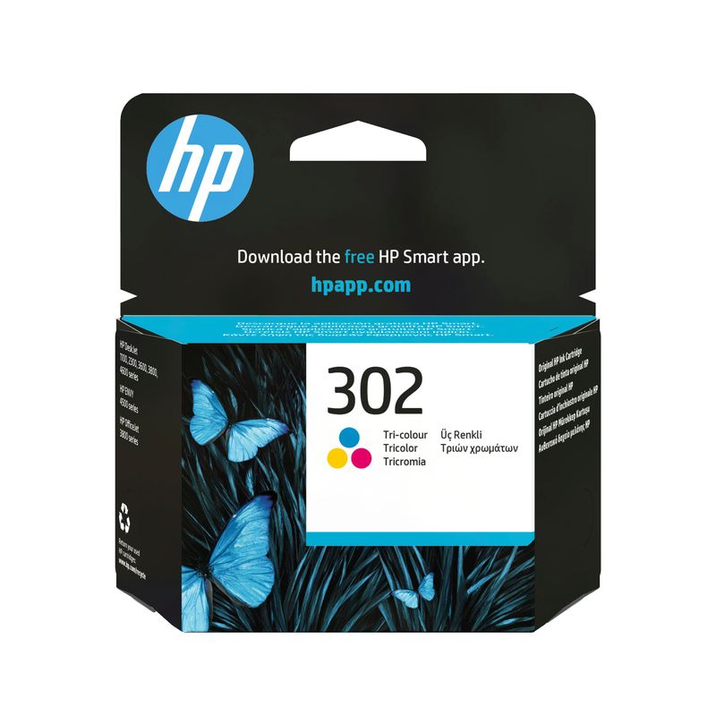 HP 302 PACK3 INK CARTRIDGE - Imagen 2 de 5