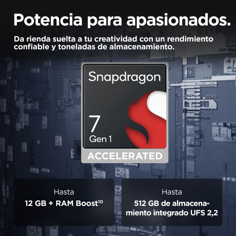 MOTOROLA edge 50 6.67" 5G 12GB/512GB Gris - Imagen 11 de 11