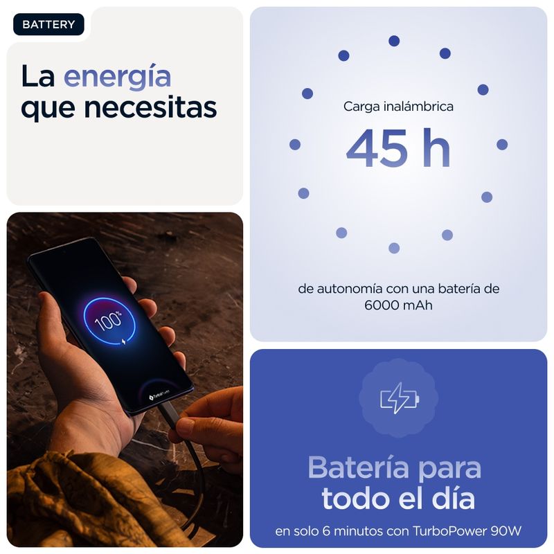 MOTOROLA edge edge 60 pro 6.67" 5G 12GB/512GB Azul - Imagen 18 de 21