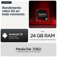 Miniatura 18 de MOTOROLA moto g56 5G moto g56 5G 6.72" 5G 8GB/512GB Negro