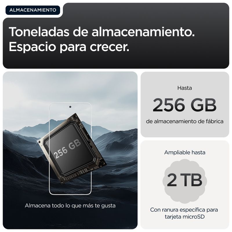 MOTOROLA moto g56 5G moto g56 5G 6.72" 5G 8GB/512GB Negro - Imagen 19 de 20