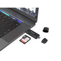 Miniatura 4 de CARD READER EXTERNO EQUIP USB 3.2 DOBLE CONEXION USB-A & USB-C SD TF