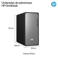 Miniatura 6 de PC HP OMNIDESK M02-0021ns i5-14400 16GB 1TB FreeDOS