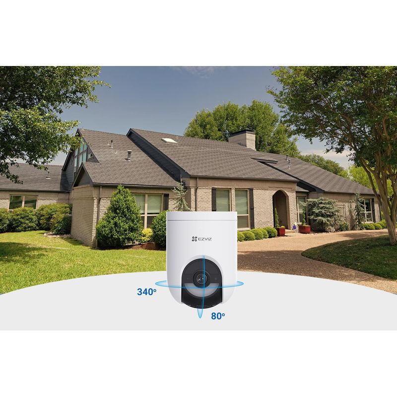 EZVIZ CAMARA WIFI EXTERIOR HB8 2K+ 4MP PANORAMICA/INCLINACION CON BATERIA - Imagen 12 de 51