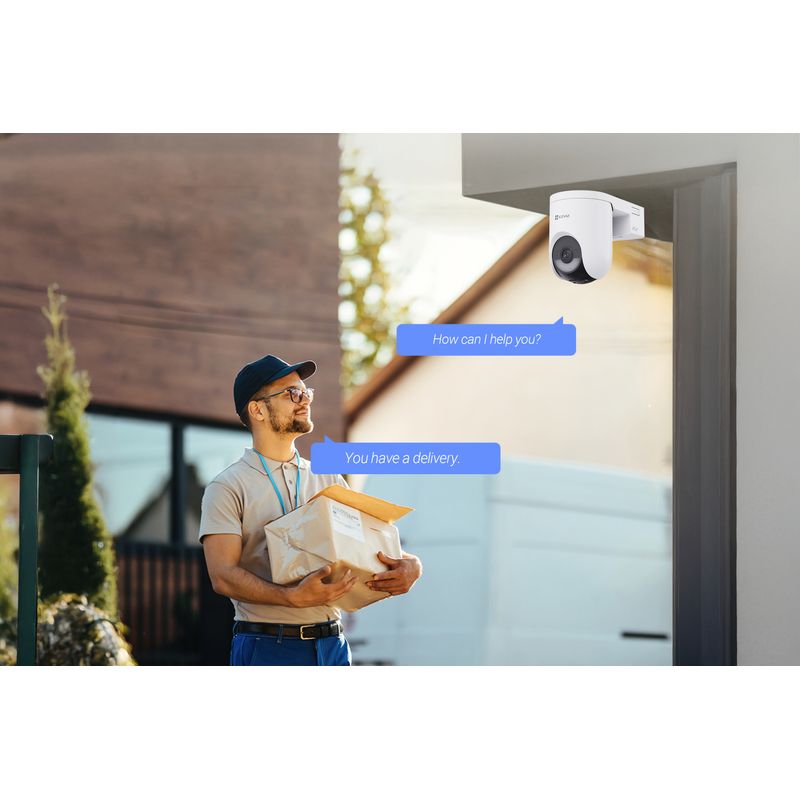 EZVIZ CAMARA WIFI EXTERIOR HB8 2K+ 4MP PANORAMICA/INCLINACION CON BATERIA - Imagen 22 de 51