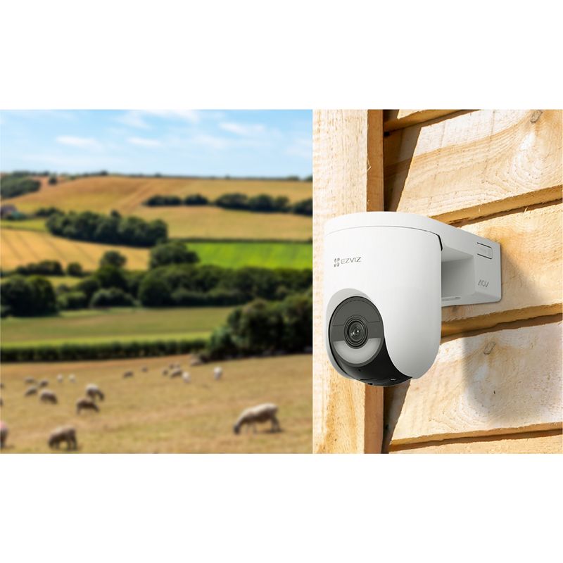 EZVIZ CAMARA WIFI EXTERIOR HB8 2K+ 4MP PANORAMICA/INCLINACION CON BATERIA - Imagen 39 de 51