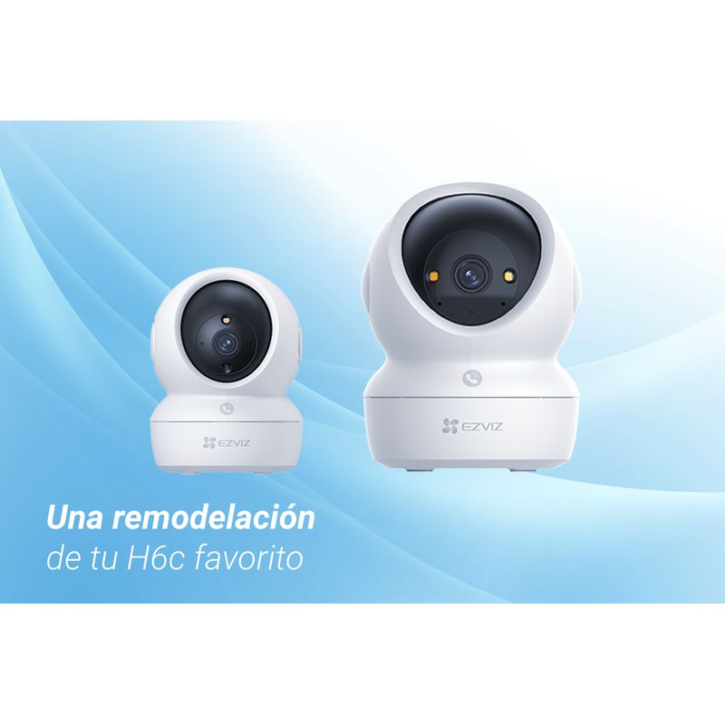 EZVIZ CAMARA WIFI INTERIOR H6C G1 3K PANORAMICA/INCLINACION - Imagen 18 de 51