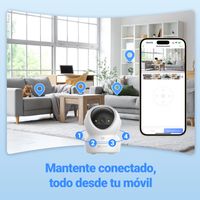 Miniatura 48 de EZVIZ CAMARA WIFI INTERIOR H6C G1 3K PANORAMICA/INCLINACION