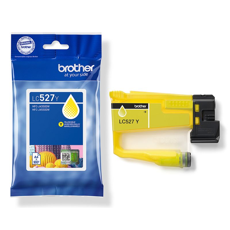 BROTHER Cartucho de tinta amarillo LC527Y 900 paginas - Imagen 4 de 6