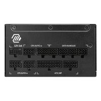 Miniatura 3 de Fuente Alimentación 1000W MSI  MAG A1000GL PCIE5 II 80 PLUS Gold Fully-Modular Negro