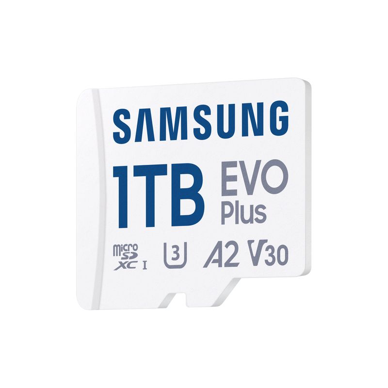 SAMSUNG MICROSD (MB-MC1T0SA/EU) EVO PLUS/1TB/CLASS 10/GARANTIA 10 ANOS (Q3"24) - Imagen 3 de 6