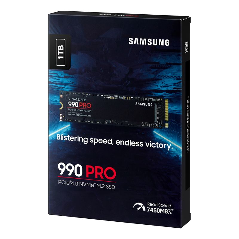 SAMSUNG 990 PRO SSD 1000GB M.2 7450MB/s PCI Express 4.0 NVMe - Imagen 9 de 10
