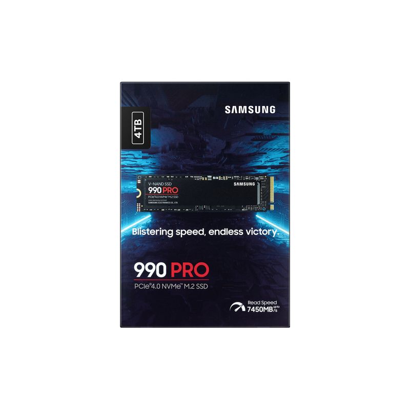 SAMSUNG 990 PRO SSD 4000GB M.2 7450MB/s PCI Express 4.0 NVMe - Imagen 6 de 9