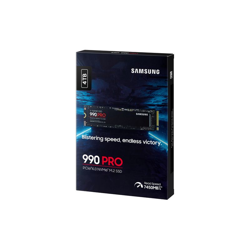 SAMSUNG 990 PRO SSD 4000GB M.2 7450MB/s PCI Express 4.0 NVMe - Imagen 8 de 9